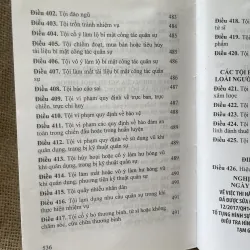 Bộ luật Hình sự năm 2015, sửa đổi, bổ sung năm 2017- 530 trang  996148