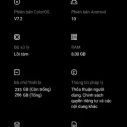 OPPO A15s 256GB Đen 99% 786334