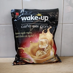 [Combo 2 bịch] Cà phê Wake up Sài Gòn - 456 g (24 gói x 19 g - Gói vuông]