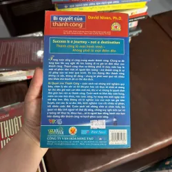 BÍ QUYẾT CỦA THÀNH CÔNG  Tác giả: David Niven, Ph.D.- K4 1028191