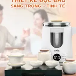 💎 UNIE UEK1081W – Ấm siêu tốc đa năng 6 chức năng, an toàn tuyệt đối, sang trọng tinh tế! 716108