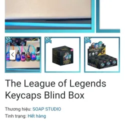 BỘ PHỤ KIỆN BÀN PHÍM LEAGUE OF LEGEND KEY CAPS  782345