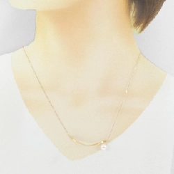 K18YG Ngọc trai Akoya Dây chuyền 7mm - Hàng hiệu Chính hãng 856449