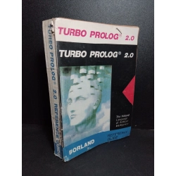 Turbo Prolog 2.0 reference guide mới 60% ố vàng bong gáy rách trang có chữ kí trang đầu có ghim bấm HCM2103 NGOẠI VĂN Blogmeo 27525