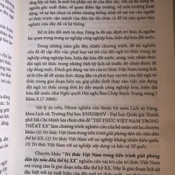 Trí thức VN trong tiến trình giải phóng dân tộc nửa đầu thế kỷ XX 714020