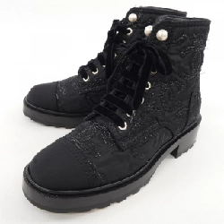 Chanel CHANEL Giày bốt buộc dây G35154Y55332 - Hàng hiệu Chính hãng 829177