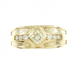 Nhẫn kim cương K18YG 0.18CT - Hàng hiệu chính hãng 849361