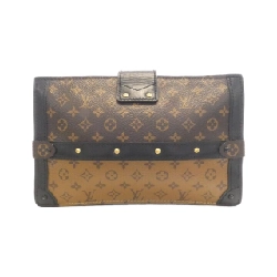 Túi xách vai Louis Vuitton Monogram Reverse Trunk Clutch M43596 610311