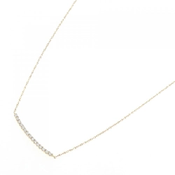 K18YG Dây chuyền kim cương 0.18CT - Hàng hiệu Chính hãng 856413