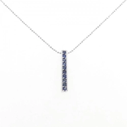 K18WG Sapphire Necklace - Hàng hiệu Authentic
