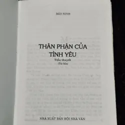 Thân phận của tình yêu (bìa cứng) 933905