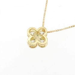 K18YG Hoa Đá Kim Cương Dây Chuyền 0.300CT - Hàng hiệu Chính hãng 860907