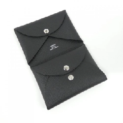 【Sản phẩm chưa sử dụng】Ví tiền Hermes Calvi Duo 083035CK 621138