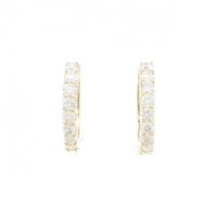 Khuyên tai kim cương K18YG - 1.003CT - Hàng hiệu Authentic 872078