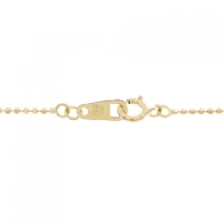 K18YG/750YG Dây chuyền kim cương hình trái tim Pavé 0.30CT - Hàng hiệu Chính hãng 863408