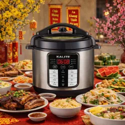 🍲 NỒI ÁP SUẤT ĐIỆN KALITE KPC5841 – ĐA CHỨC NĂNG, TIỆN LỢI MỖI NGÀY ⚡