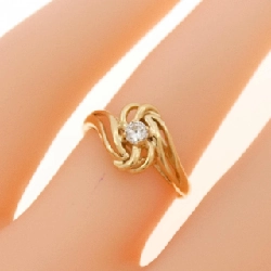 Nhẫn kim cương 750YG 671920