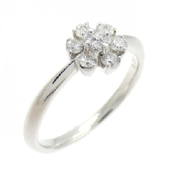 Nhẫn kim cương hoa PT900 0.20CT