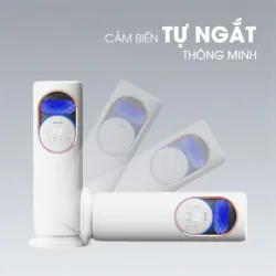 Quạt điều hòa thông minh All in One KSA368 làm mát, sưởi, tạo ẩm, diệt khuẩn 586384