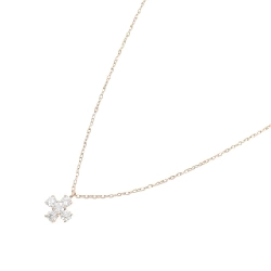 K18PG Dây chuyền kim cương 0.30CT - Hàng hiệu Chính hãng 863002