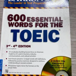 600 Essentinal words for the toiec 1010539