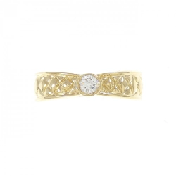 Nhẫn kim cương K18YG 0.15CT - Hàng hiệu Authentic 852222