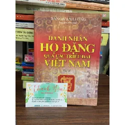Danh nhân họ Đặng qua các triều đại Việt Nam tập II- Đặng Văn Lương 606324