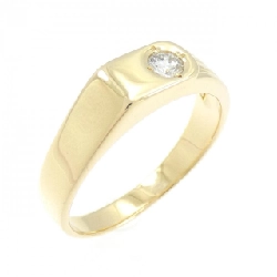 Nhẫn kim cương K18YG 0.11CT - Hàng hiệu Authentic