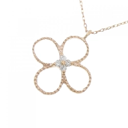 K10PG Hoa Hồng Kim Cương Dây Chuyền 0.03CT - Hàng hiệu Chính Hãng 863962