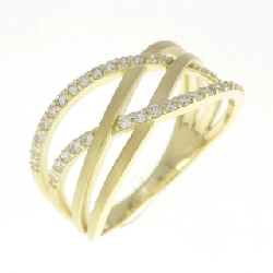 Nhẫn kim cương K18YG 0.23CT - Hàng hiệu Chính hãng