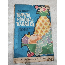 Kỹ Thuật Trang Trí Hoa Quả & Tỉa Rau Củ - Nguyễn Thị Thanh Thủy, Trần Thanh Tâm, Lê Minh Bảo Toàn 505479