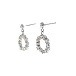 PT900 Bông tai kim cương 0.30CT - Hàng hiệu Authentic 870673