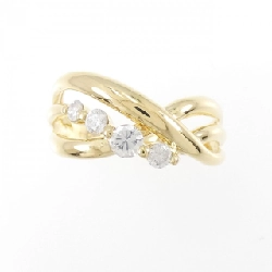 Nhẫn kim cương K18YG 0.37CT - Hàng hiệu Authentic 851072