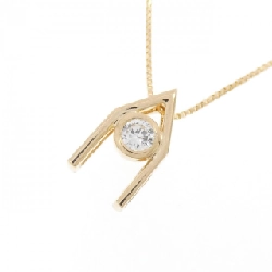 K18YG Dây chuyền kim cương 0.13CT - Hàng hiệu Authentic 860727