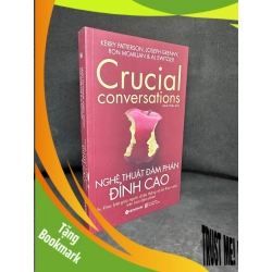 (TẶNG BOOKMARK) Nghệ Thuật Đàm Phán Đỉnh Cao, Kerry Patterson, 2018, Mới 80% (Ố Nhẹ) RBK270325