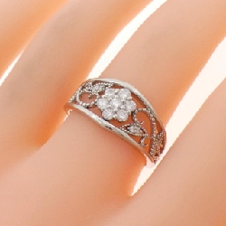 Nhẫn kim cương hoa PT900 0.31CT - Hàng hiệu Authentic 847971