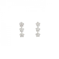 K14WG/K18WG Bông tai kim cương sao 0.30CT - Hàng hiệu Chính hãng