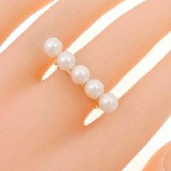 Nhẫn ngọc trai Akoya K18YG - Hàng hiệu Authentic 852667