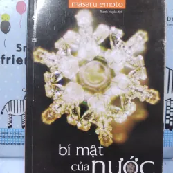 Sách: Bí mật của nước - TG: Masaru Emoto (B1)