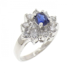 Nhẫn Sapphire PT900 0.30CT - Hàng hiệu Chính hãng