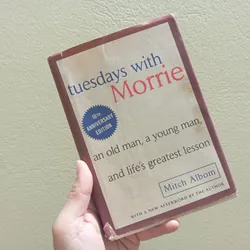 Tuesday with morrie bìa cứng, sách ngoại văn tiếng Anh english book 