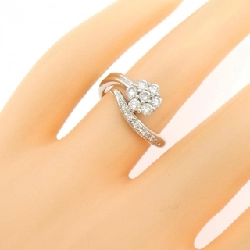 Nhẫn kim cương hoa PT900 0.50CT - Hàng hiệu Authentic 855908