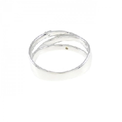 Nhẫn nhẫn ngón út kim cương K14WG 0.03CT 669941