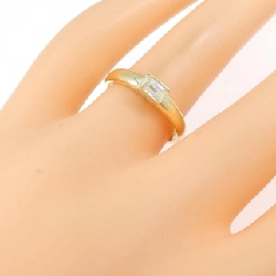 Nhẫn kim cương K18YG 0.43CT 667702