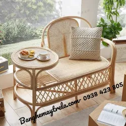 Set bàn ghế uống trà mây 600551