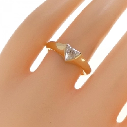Nhẫn kim cương K18YG 0.30CT - Hàng hiệu Authentic 855436