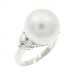 Nhẫn ngọc trai trắng PT900 12.7mm