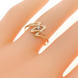 Nhẫn kim cương K18YG/PT 0.020CT - Hàng hiệu Chính hãng 850170