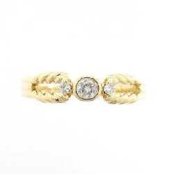 Nhẫn kim cương K18YG 0.09CT - Hàng hiệu Authentic 853867