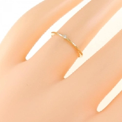 Nhẫn kim cương K18YG 0.01CT - Hàng hiệu Authentic 857487